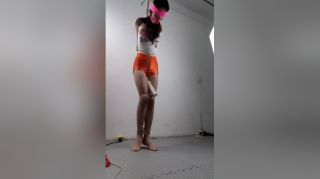 DoceCam Chinese Girl Tied Up Ball Sucking - 1