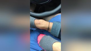 Ass Fucked Insatiable Brunette Lost A Bet And Gave Me A Perfect Sockjob In The Car Hiddencam - 1