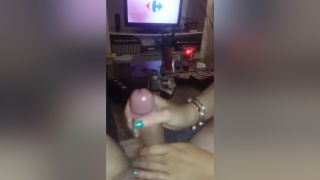 YesPornPlease Receiving A Handjob And Footjob While Watching A Tv Dream Of Every Man Suck - 1