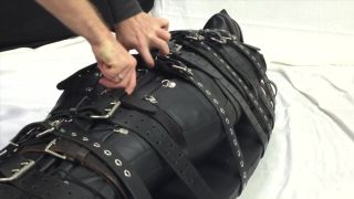 21Sextury Restrained With 20 Belts In Heavy Leather Moneytalks - 1