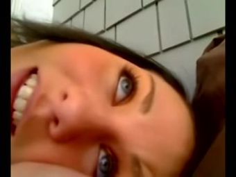 Ddf Porn Juvenile woman films self masturbating on front porch Shaven - 1