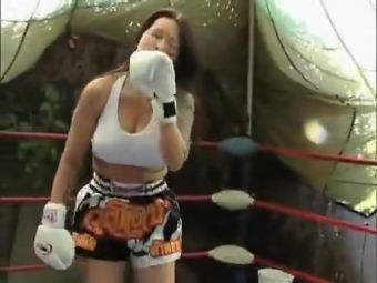 Hot Couple Sex Busty Boxing Beatdown (victory Pose Finish) Fat Pussy - 2