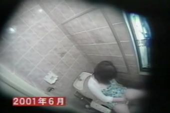 Yes Toilet spy cam close ups with babe masturbating bushy cunt WatchersWeb - 2