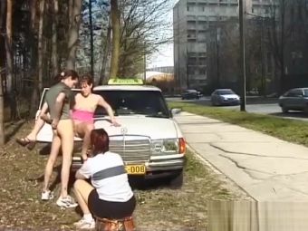 Twistys taxi driver fucks teen anal in public Grandpa - 2