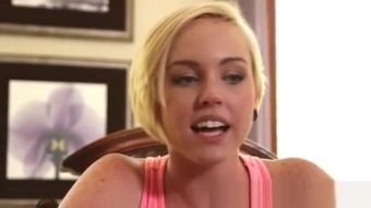 FullRips Miley Mae Teen jerks off cock MadThumbs - 2