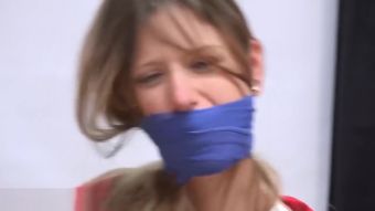 Tube77 Tight Chairtied Escape Struggle-Gagged Students - 1