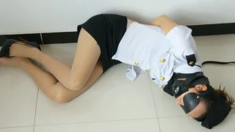 FreeAnimeForLife Chinese official bound and gagged Dyke - 1