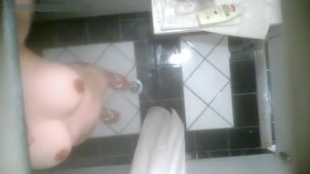 CzechTaxi Spycam in shower milf is demonstrating her marvelous boobs Hunks - 1