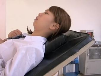 VEporn Jap schoolgirl fingered in voyeur medical fetish video EscortGuide - 2