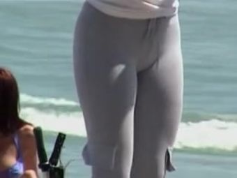 Chaturbate Long haired cutie with big candid ass spied on the beach 01zr Fantasy Massage - 1