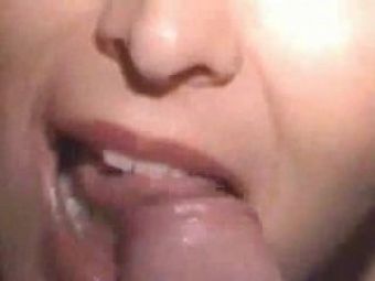 Panty Redhead passionately and greedily sucks dude's big cock French Porn - 2