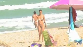 Double curly nudist out of sea Masseur - 1