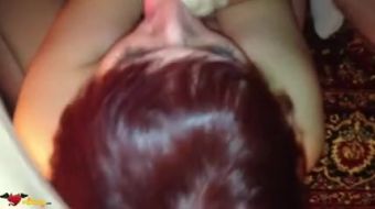 Ball Licking Girlfriend not quite cums engulfing his ding-dong Webcamsex - 1