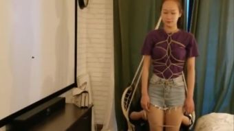 Assfucking Boy Training Bondage For Beautiful Chinese Girl Nice Ass - 1