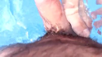 Sfico Couple Fucking At The Swimming Pool Outdoor Sex Body Massage - 2