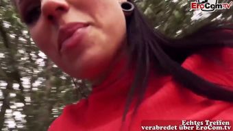 Fuck German Teen With Big Tits Pick Up For A Hot Pov Ooutdoor Fuck BananaBunny - 1