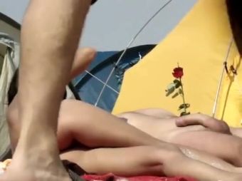 Group Sex Voyeur beach spy livecam films hawt woman naked Stroking - 2