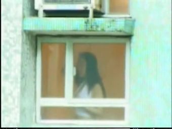 Cocksucker Lucky man filmed naked Asian babe through the window Nuru - 2