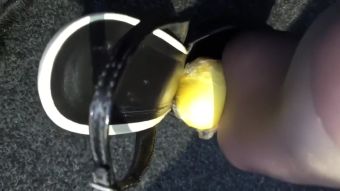 Teasing Crushing egg in my wonderful slingbacks FreeBlackToons - 1