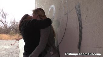France Dana Vespoli & Jessie Andrews in Lesbian Public Sex Fetish #02 Movie Gaypawn - 1