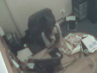 Creampies Brunette dildo fucks pussy in the office chair in hidden cam vid Fuck Her Hard - 1